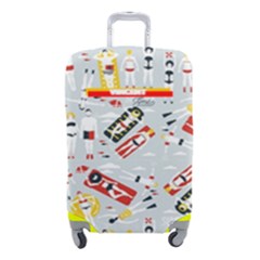 Summer Sea Swimming Luggage Cover (medium) by Wanni