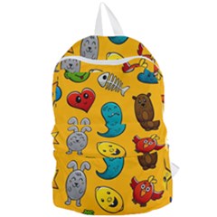 Graffiti Characters Seamless Ornament Foldable Lightweight Backpack by Amaryn4rt