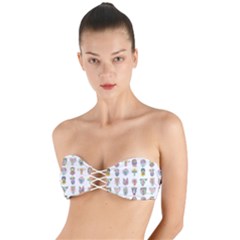Female Reproductive System  Twist Bandeau Bikini Top by ArtByAng