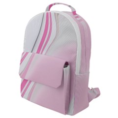 Modern Pink Flap Pocket Backpack (small) by Sparkle