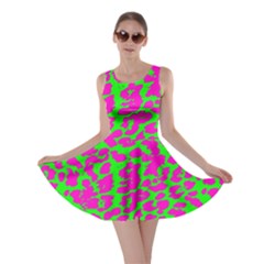 Neon Big Cat Skater Dress by Angelandspot