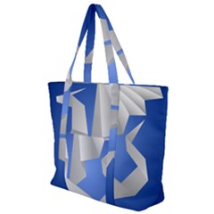 Origami Dragon Zip Up Canvas Bag by HermanTelo