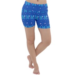 Glitter Butterfly Lightweight Velour Yoga Shorts by Sparkle