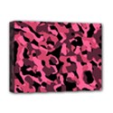 Black and Pink Camouflage Pattern Deluxe Canvas 16  x 12  (Stretched)  View1