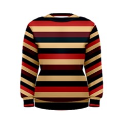 Seventies Stripes Women s Sweatshirt by tmsartbazaar