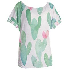 Photography-backdrops-for-baby-pictures-cactus-photo-studio-background-for-birthday-shower-xt-5654 Women s Oversized Tee by Sobalvarro