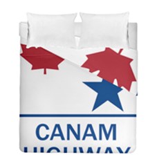 Canam Highway Shield  Duvet Cover Double Side (full/ Double Size) by abbeyz71