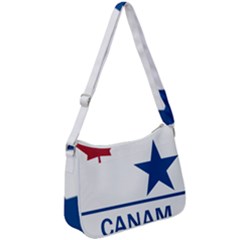 Canam Highway Shield  Zip Up Shoulder Bag by abbeyz71