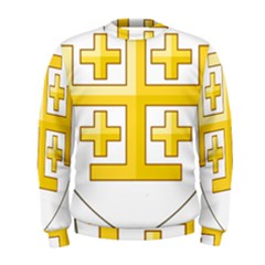 Arms Of The Kingdom Of Jerusalem Men s Sweatshirt by abbeyz71