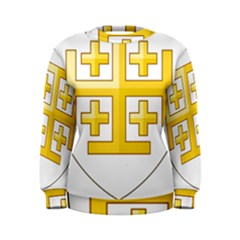 Arms Of The Kingdom Of Jerusalem Women s Sweatshirt by abbeyz71