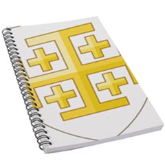 Arms Of The Kingdom Of Jerusalem 5 5  X 8 5  Notebook by abbeyz71