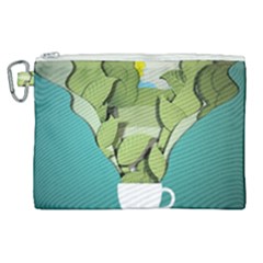 Illustrations Drink Canvas Cosmetic Bag (xl) by HermanTelo