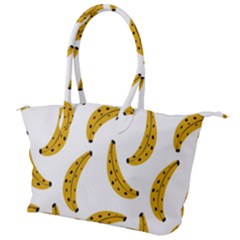 Banana Fruit Yellow Summer Canvas Shoulder Bag by Mariart
