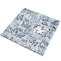 Nature Blue Pattern Wooden Puzzle Square View2