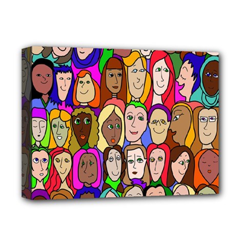 432sisters Deluxe Canvas 16  X 12  (stretched)  by Kritter