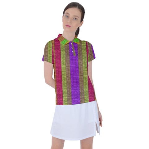Colors Of A Rainbow Women s Polo Tee by pepitasart
