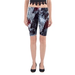 Flamelet Yoga Cropped Leggings by Sparkle