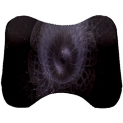 Fractal Flowers Head Support Cushion by Sparkle