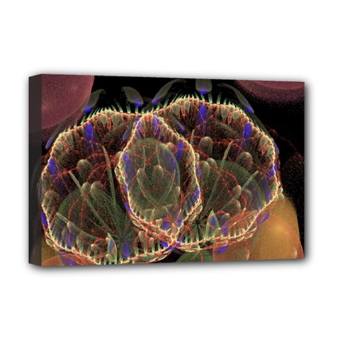 Fractal Geometry Deluxe Canvas 18  X 12  (stretched) by Sparkle