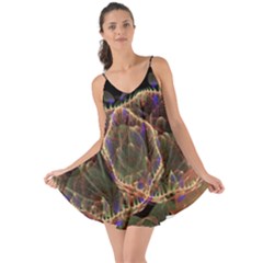 Fractal Geometry Love The Sun Cover Up by Sparkle
