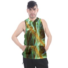 Abstract Illusion Men s Sleeveless Hoodie by Sparkle