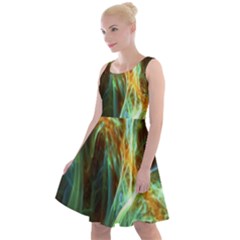 Abstract Illusion Knee Length Skater Dress by Sparkle