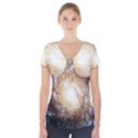 Galaxy Space Short Sleeve Front Detail Top View1