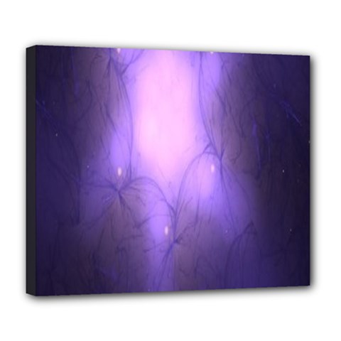 Violet Spark Deluxe Canvas 24  X 20  (stretched) by Sparkle