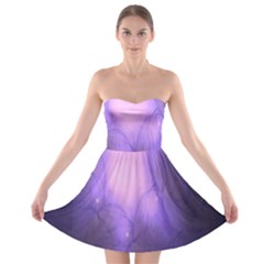 Violet Spark Strapless Bra Top Dress by Sparkle