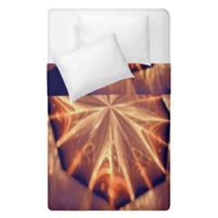 Sun Fractal Duvet Cover Double Side (single Size) by Sparkle