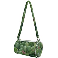 Green Cactus Mini Cylinder Bag by Sparkle