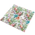 Tropical flamingos Wooden Puzzle Square View2