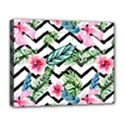 Zigzag flowers Deluxe Canvas 20  x 16  (Stretched) View1