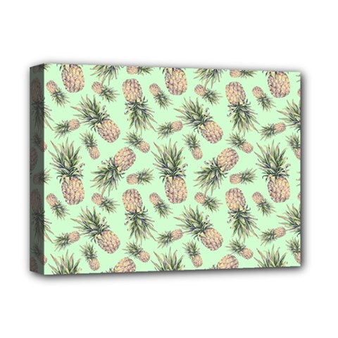 Pineapples Deluxe Canvas 16  X 12  (stretched)  by goljakoff