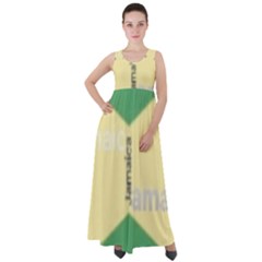 Jamaica, Jamaica  Empire Waist Velour Maxi Dress by Janetaudreywilson