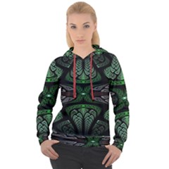 Fractal Illusion Women s Overhead Hoodie by Sparkle