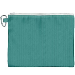 Celadon Green - Canvas Cosmetic Bag (xxxl) by FashionLane