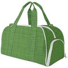 Green Knitting Burner Gym Duffel Bag by goljakoff