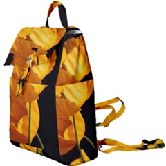 Yellow Poppies Buckle Everyday Backpack by Audy