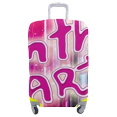 Party Concept Typographic Design Luggage Cover (medium) by dflcprintsclothing