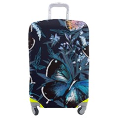 Beautiful Blue Butterflies  Luggage Cover (medium) by ArtsyWishy