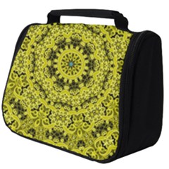 Yellow Kolodo Full Print Travel Pouch (big) by Sparkle