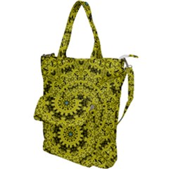 Yellow Kolodo Shoulder Tote Bag by Sparkle