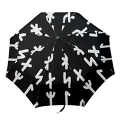 Younger Futhark Rune Set Collected Inverted Folding Umbrellas by WetdryvacsLair