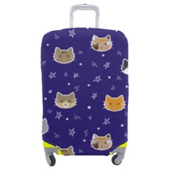 Multi Cats Luggage Cover (medium) by CleverGoods