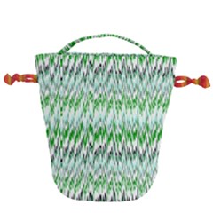 Paper African Tribal Drawstring Bucket Bag by Mariart