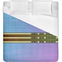 Glitched Vaporwave Hack The Planet Duvet Cover (King Size) View1