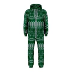 Christmas Knit Digital Hooded Jumpsuit (kids) by Mariart