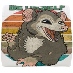 Possum - Be Urself Seat Cushion by Valentinaart