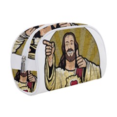 Buddy Christ Make Up Case (small) by Valentinaart